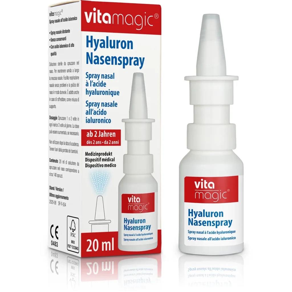 vitamagic® Hyaluron Nasenspray 20ml - Expert-Center Gesundheit und Wohlbefinden GmbH