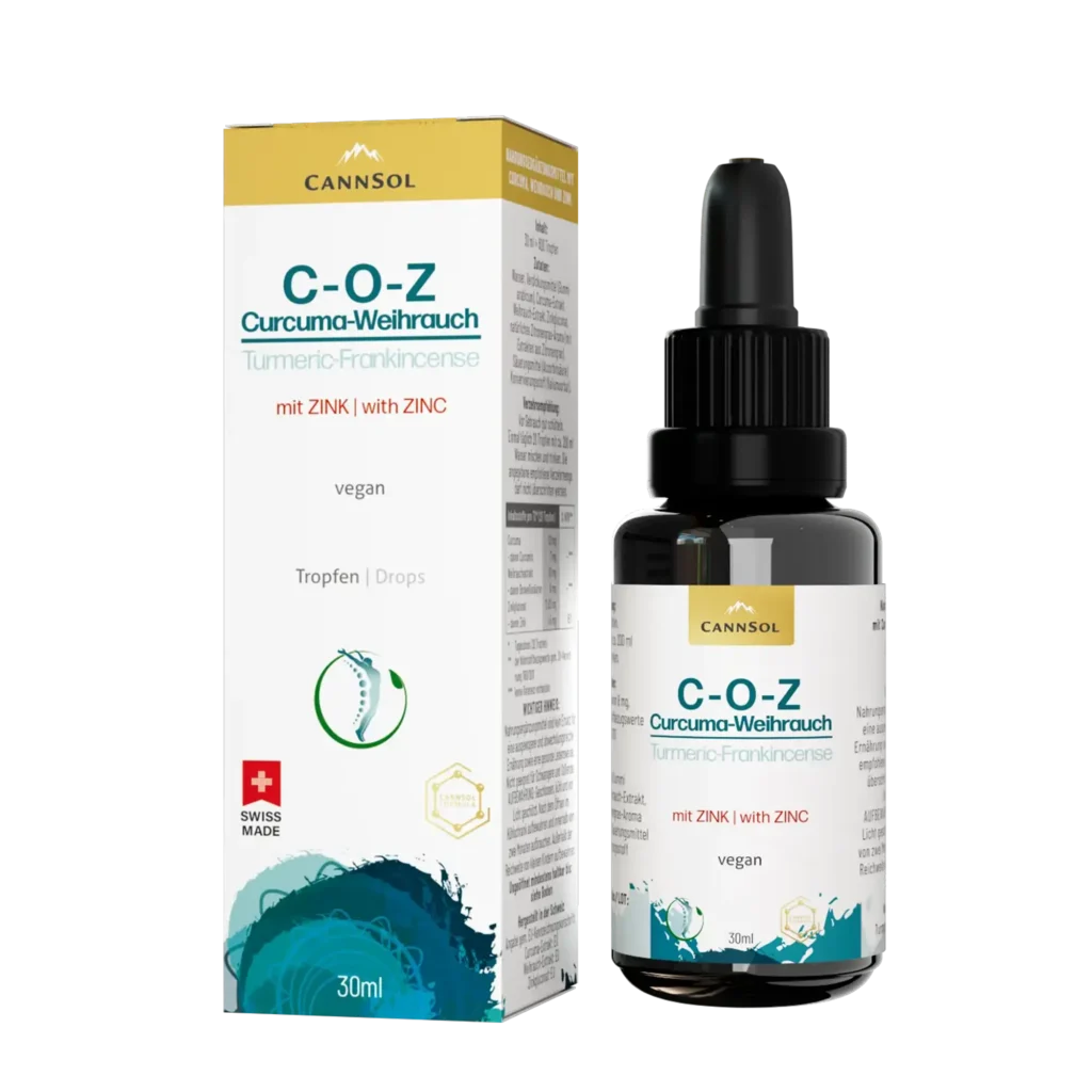 CannSol C-O-Z (Curcuma – Indischer Weihrauch mit Zink) - Expert-Center Gesundheit und Wohlbefinden GmbH