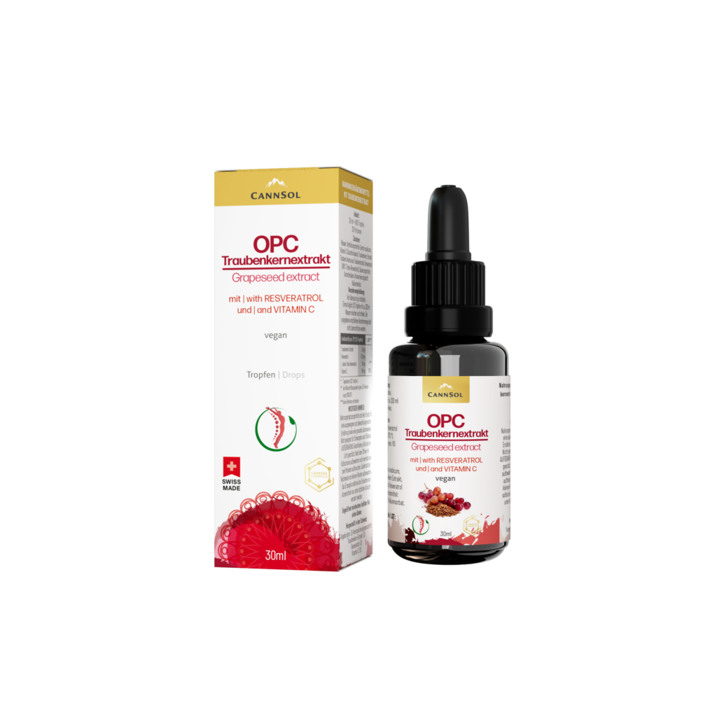 Cannsol OPC Traubenkernextrakt mit Resveratrol u. Vit. C - Expert-Center Gesundheit und Wohlbefinden GmbH