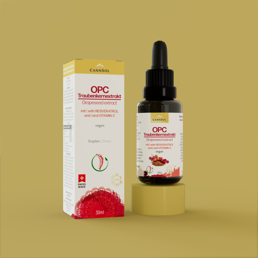 Cannsol OPC Traubenkernextrakt mit Resveratrol u. Vit. C - Bild 2 - Expert-Center Gesundheit und Wohlbefinden GmbH